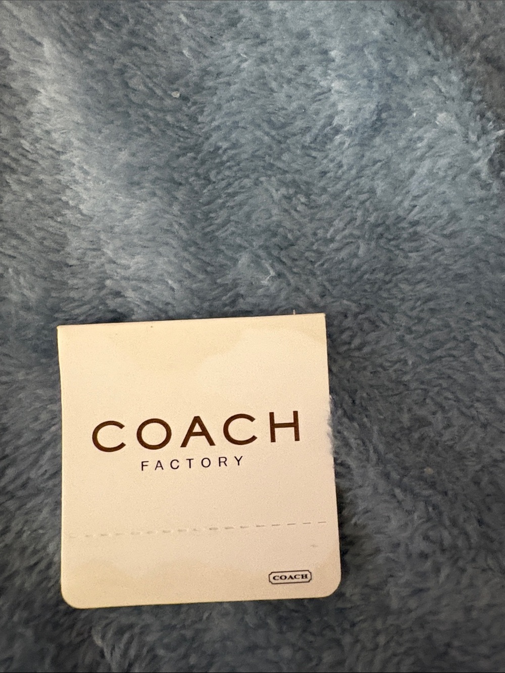 Coach Brown Signature Canvas Contact Lens Case with Leather Trim - Picture 7 of 10